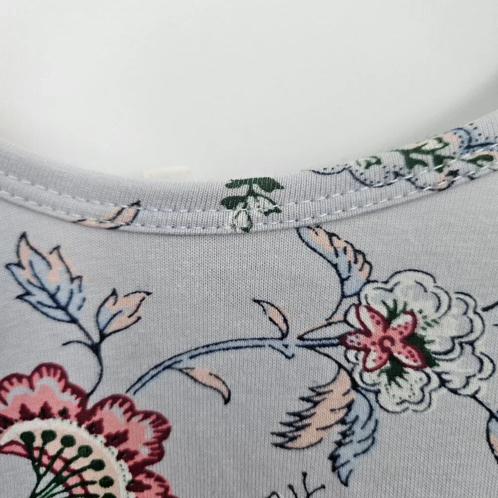NWT Janie and Jack Everyday 3/4 Sleeve Dress Floral Paisley Tier Sz 12-18 Months